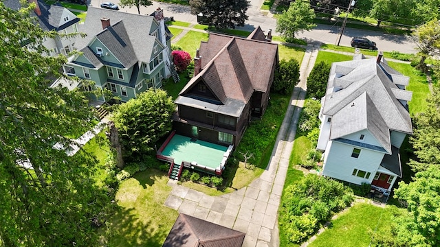 76 Front St, Owego, NY 13827 - view from above of property