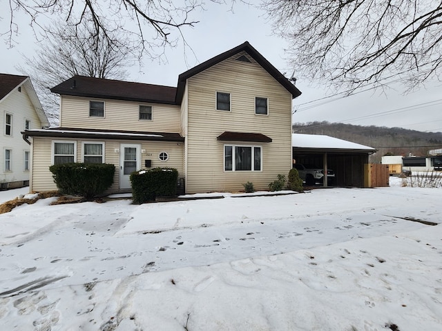 view of front of house