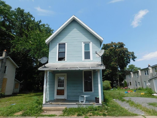 view of property