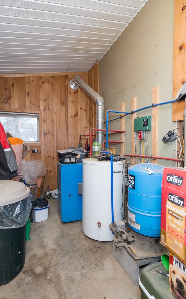 utilities with water heater