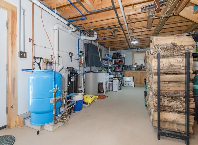 436 Teeter Rd, Genesee, PA 16923 - basement with a water pressure tank
