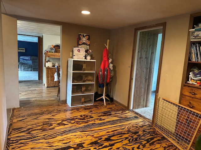 146 Academy St, Genesee, PA 16923 - hall featuring recessed lighting and wood finished floors