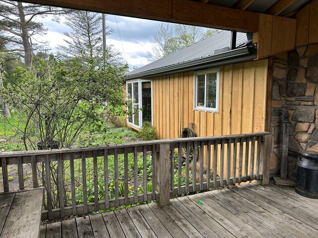 146 Academy St, Genesee, PA 16923 - view of deck