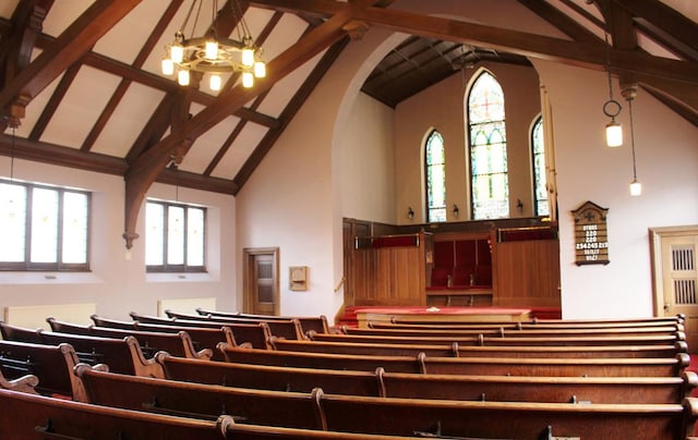 view of community lobby