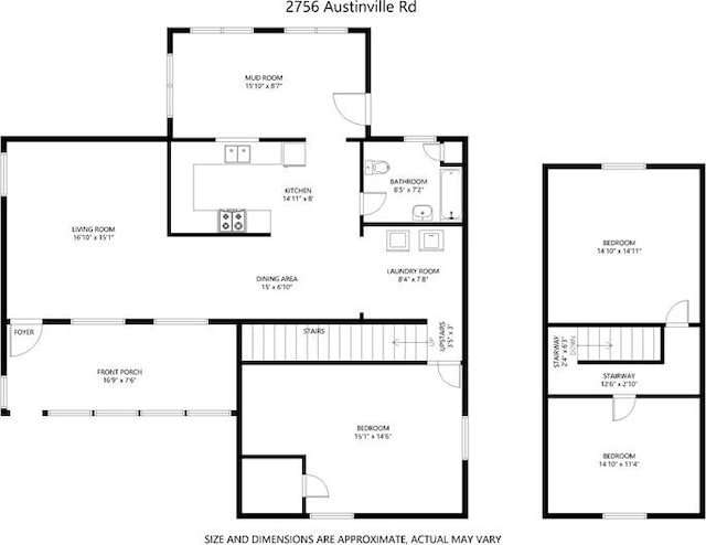 2756 Austinville Rd, Troy, PA 16947 - property floor plan