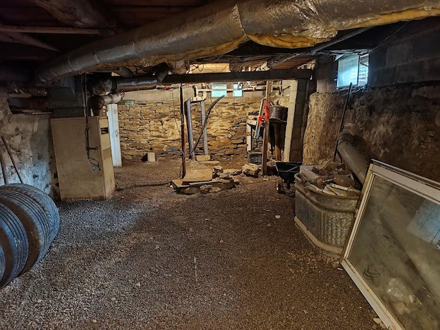 2756 Austinville Rd, Troy, PA 16947 - basement with heating unit