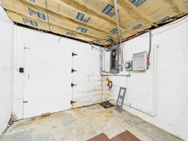 1041 Rte 44, Shinglehouse, PA 16748 - basement featuring electric panel