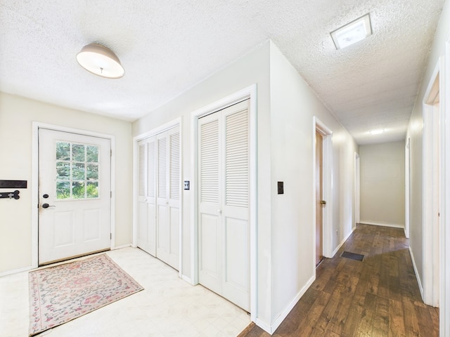 1041 Rte 44, Shinglehouse, PA 16748 - entrance foyer featuring a textured ceiling and wood finished floors