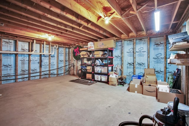667 Ostrom Hill Rd, Liberty, PA 16930 - view of unfinished below grade area