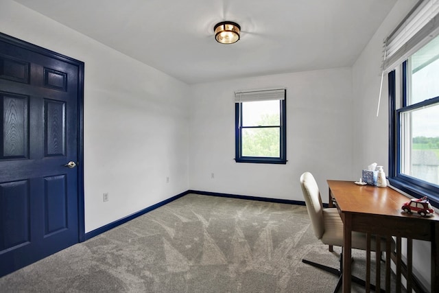 667 Ostrom Hill Rd, Liberty, PA 16930 - carpeted office featuring healthy amount of natural light and baseboards