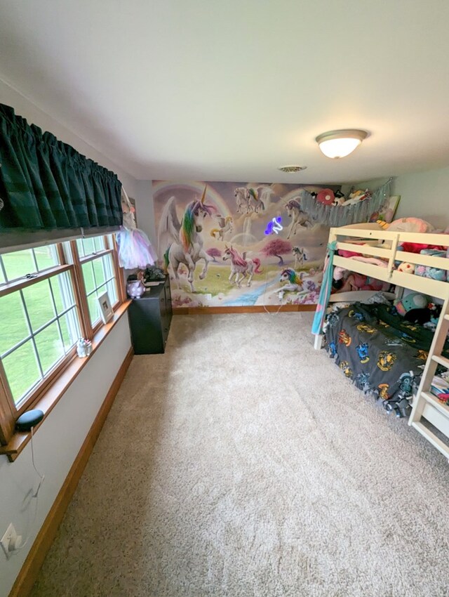 bedroom with carpet flooring