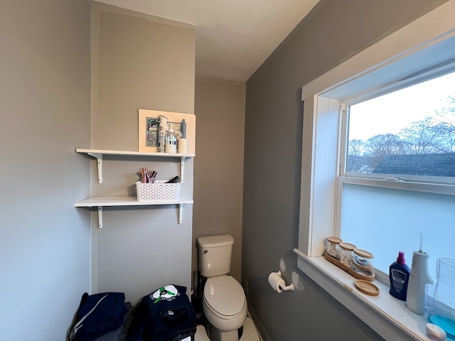 bathroom with toilet