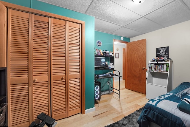 4060 Wilawana Rd, Sayre, PA 18840 - bedroom featuring a closet and wood finished floors