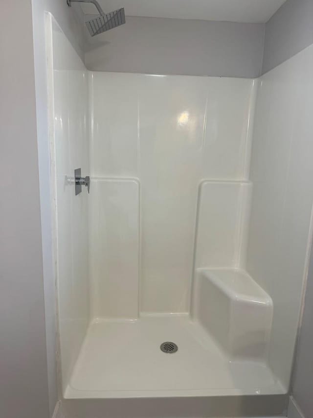 full bath with walk in shower