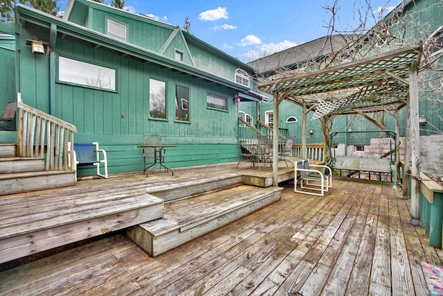 157 Shelmire Rd, Wellsboro, PA 16901 - view of wooden deck