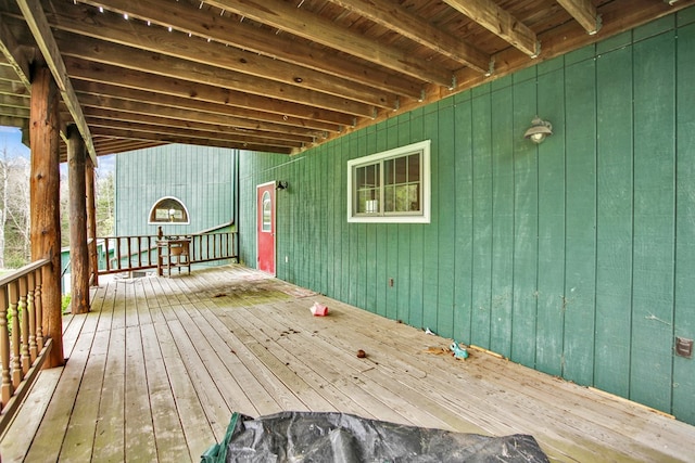 157 Shelmire Rd, Wellsboro, PA 16901 - view of deck