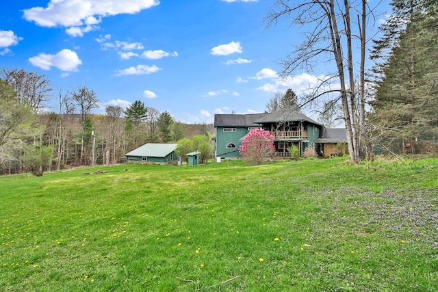 157 Shelmire Rd, Wellsboro, PA 16901 - back of house featuring a lawn