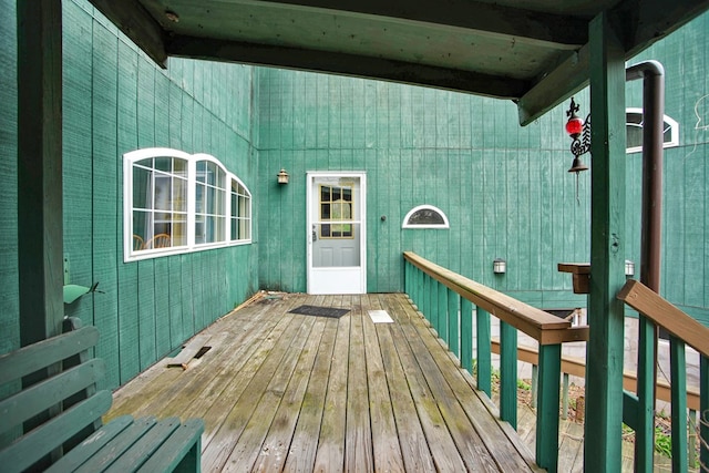 157 Shelmire Rd, Wellsboro, PA 16901 - view of wooden terrace