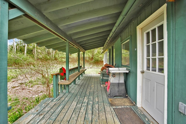157 Shelmire Rd, Wellsboro, PA 16901 - view of deck