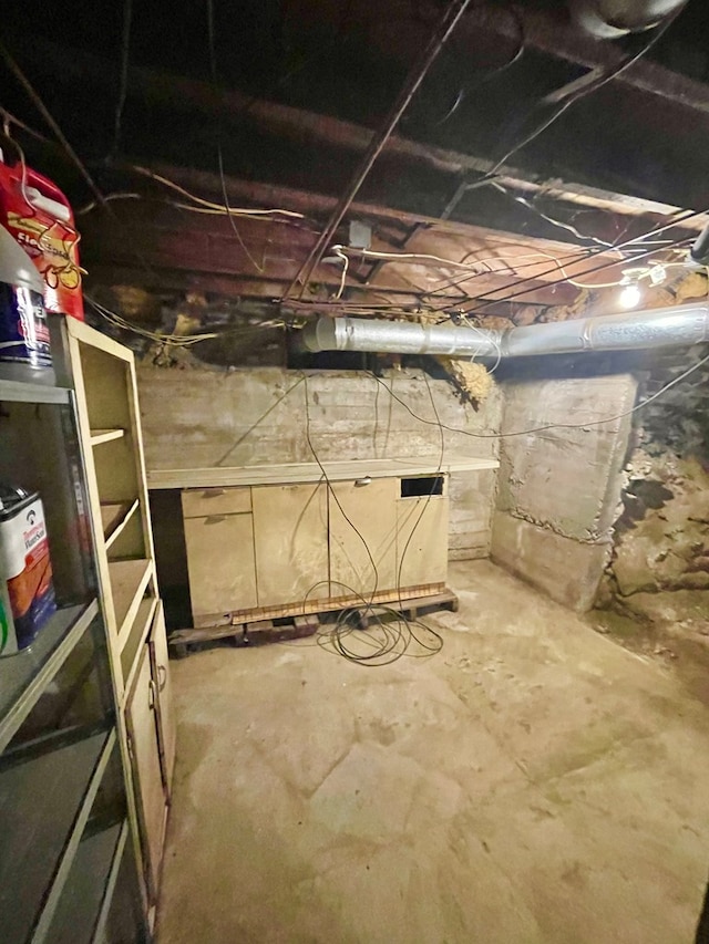 114 Elsbree St, Sayre, PA 18840 - view of unfinished below grade area