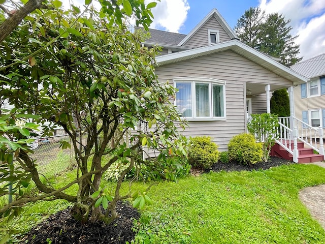 114 Elsbree St, Sayre, PA 18840 - view of front of property with a shingled roof