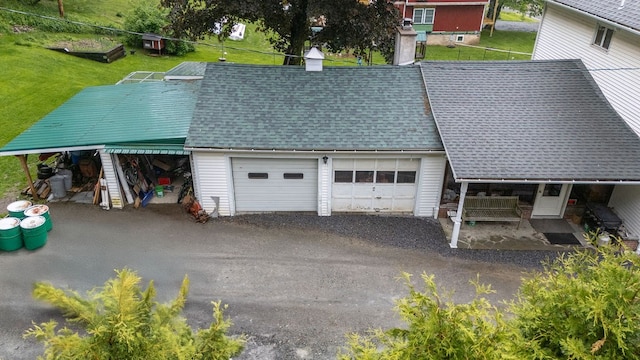 2779 Stony Fork Rd, Wellsboro, PA 16901 - garage with driveway