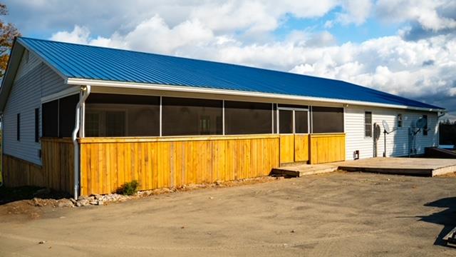 view of horse barn