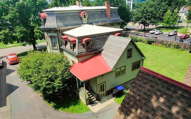 440 Park Ave, Waverly, NY 14892 - back of property featuring a chimney