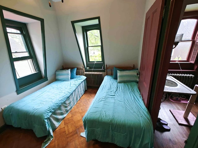 440 Park Ave, Waverly, NY 14892 - bedroom with radiator heating unit