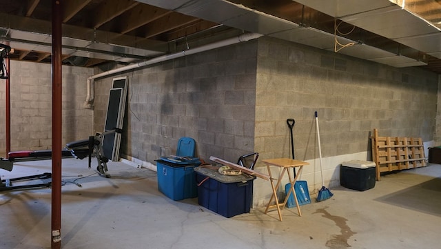 8065 Rte 414, Liberty, PA 16930 - view of unfinished below grade area
