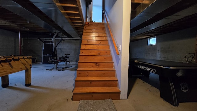 8065 Rte 414, Liberty, PA 16930 - basement featuring stairs