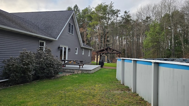 8065 Rte 414, Liberty, PA 16930 - view of yard with an outdoor pool and a gazebo