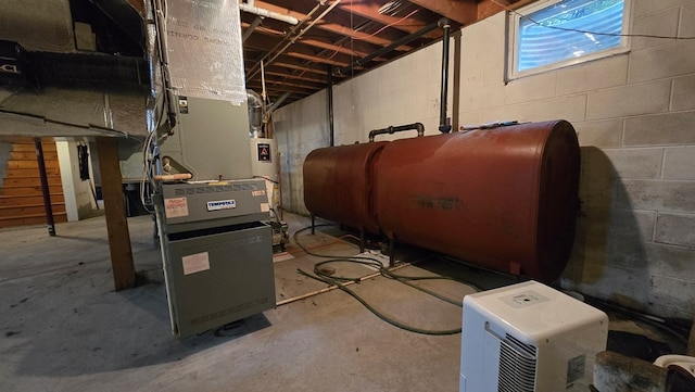 8065 Rte 414, Liberty, PA 16930 - utility room with heating fuel