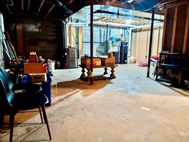19 Angel Trl, Duke Center, PA 16729 - unfinished below grade area with a water softener