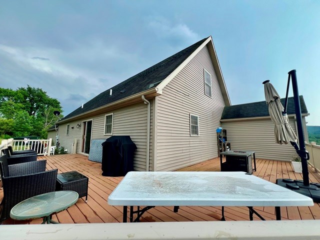 19 Angel Trl, Duke Center, PA 16729 - view of wooden deck