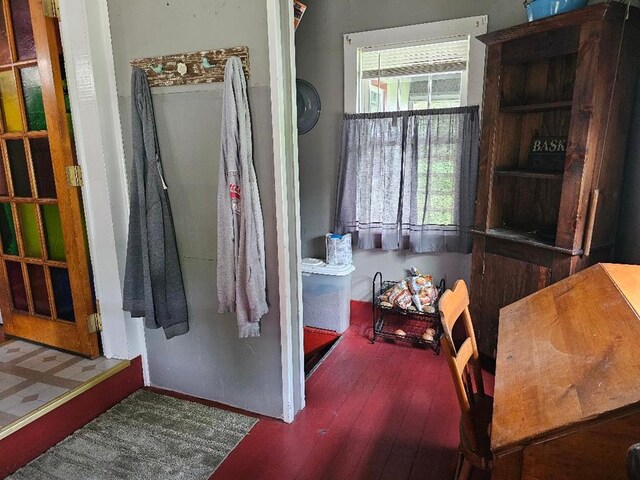 409 E Main St, Elkland, PA 16920 - bathroom featuring wood finished floors and baseboards