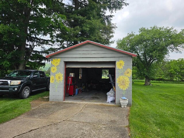 409 E Main St, Elkland, PA 16920 - detached garage featuring driveway