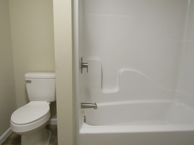 bathroom with toilet