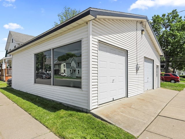 4 Pine St, Waverly, NY 14892 - view of detached garage