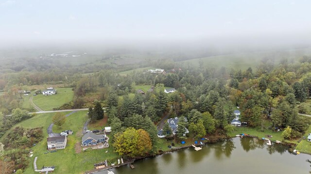 118 Milton Ln, Warren Center, PA 18851 - aerial view of property's location featuring a nearby body of water and a heavily wooded area