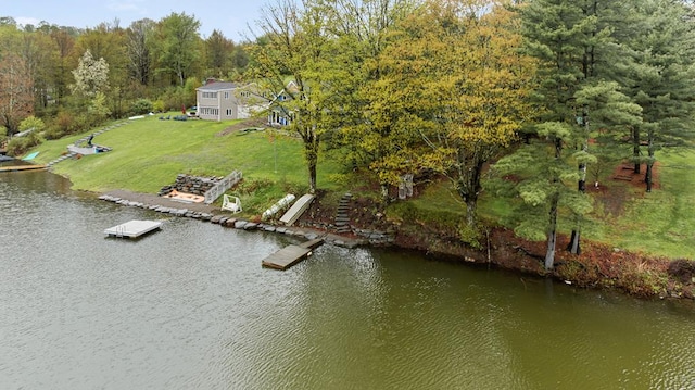 118 Milton Ln, Warren Center, PA 18851 - aerial view of a large body of water and a forest