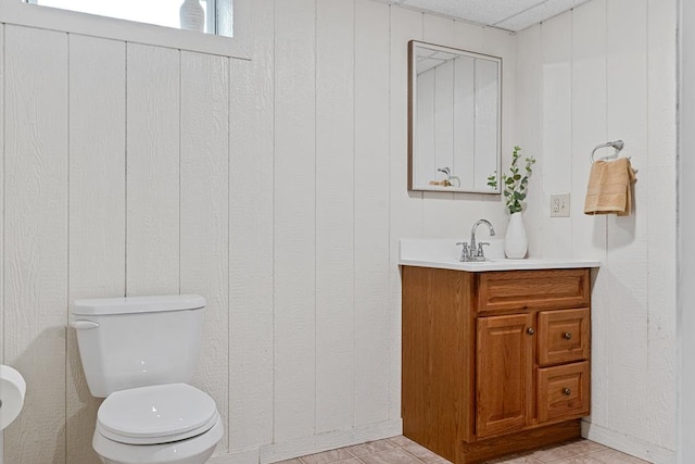 118 Milton Ln, Warren Center, PA 18851 - half bath featuring toilet and vanity