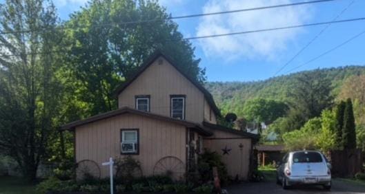 72 Clinton St, Galeton, PA 16922 - exterior space with a wooded view