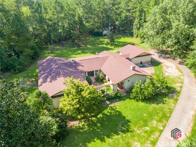 view of birds eye view of property