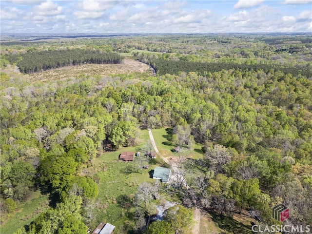 view of drone / aerial view