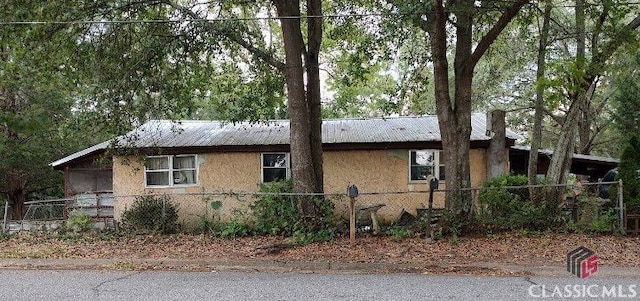 view of home's exterior