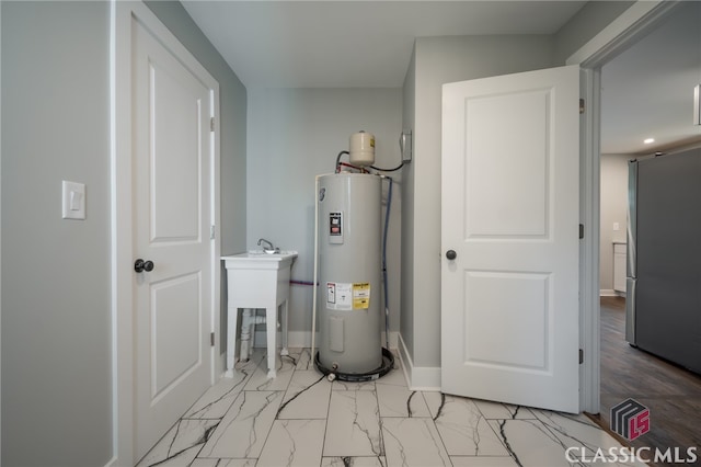 utilities with water heater