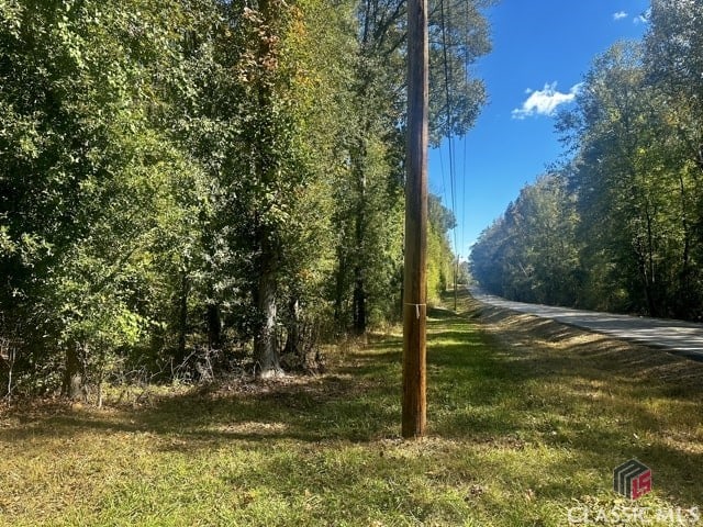 view of road