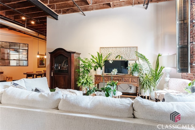 view of living room