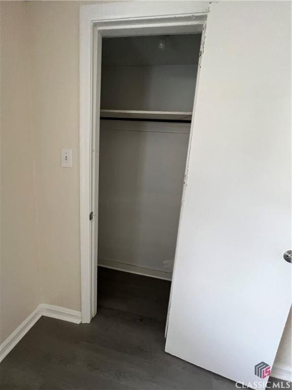 view of closet